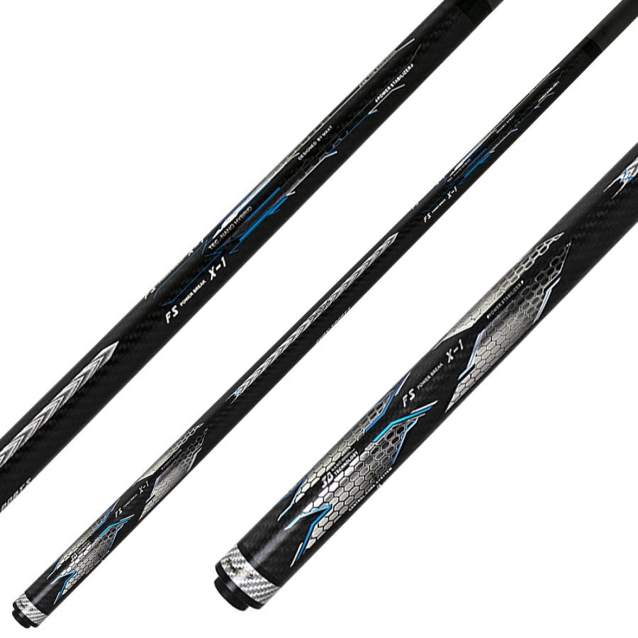 Billardqueue, Pool, Fury CFX-1 Carbon Break, 3D-Wrap, Fury-Loc