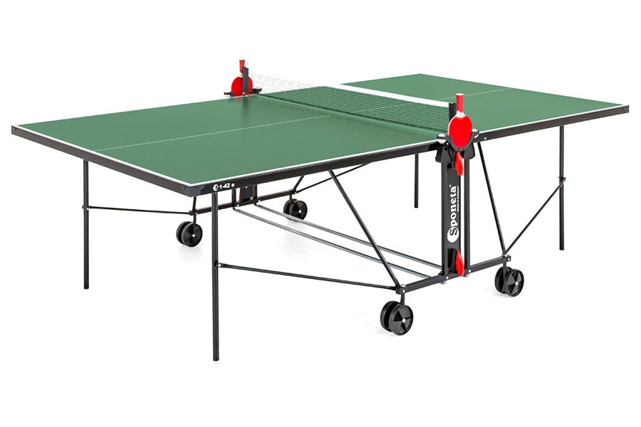 Outdoor Tischtennis Tisch, Sponeta S1-42 e, grün