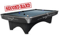Billardtisch, Pool, Dynamic III, 9 ft. (Fuß), grau, gebraucht, Simonis 860 puderblau