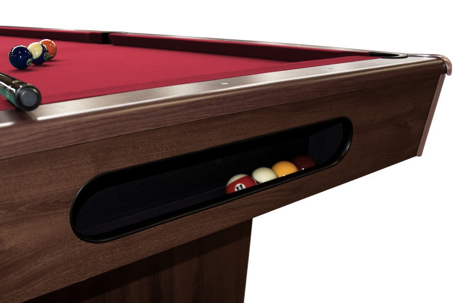 Billardtisch, Pool, Triumph, braun, 7 ft, Simonis 760 blaugrün