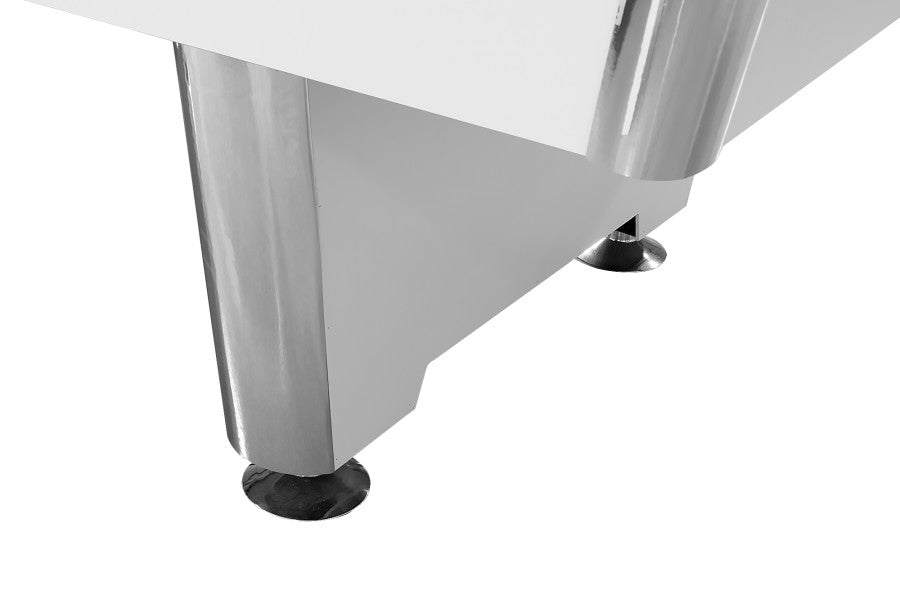 Billardtisch, Pool, Triumph, matt-weiß, 7 ft., Simonis 860 grau