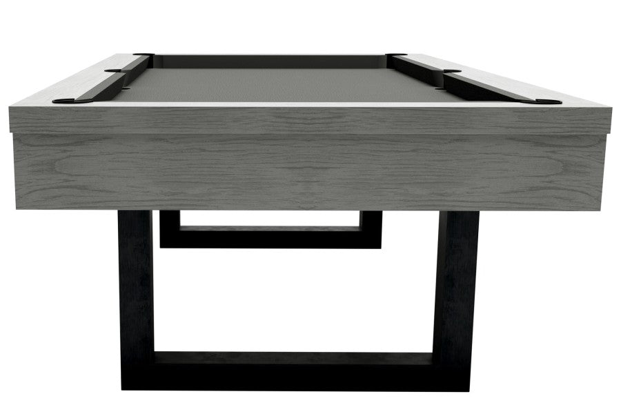 Billardtisch, Pool, Upcon, 8 ft. (Fuß), graue Eiche, 8 ft., Simonis 860 royalblau